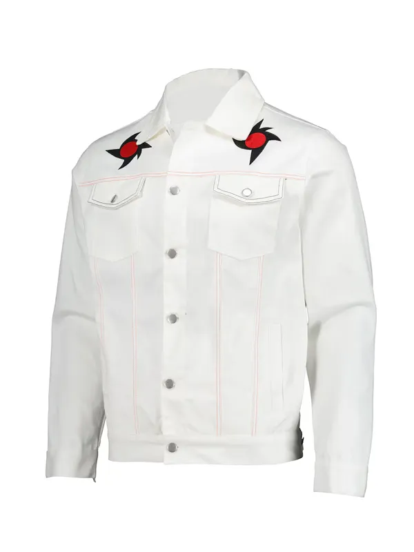 WWE Pro Wrestler Penta White Denim Jacket