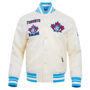 MLB Toronto Blue Jays Retro Classic Satin Jacket