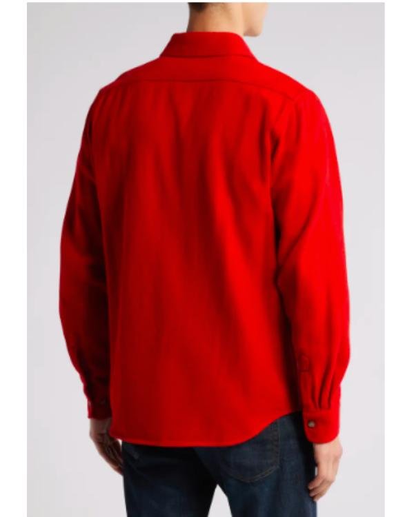 The Today Show 2025 Dave Mizzoni Red Flannel Jacket