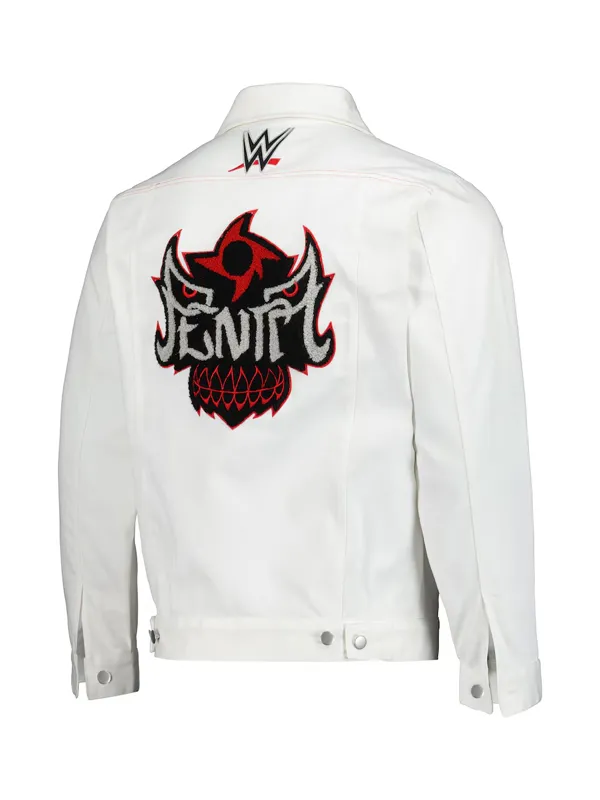 WWE Pro Wrestler Penta White Denim Jacket