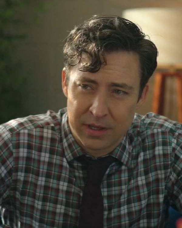 English Teacher S02 Brian Jordan Alvarez Check Shirt