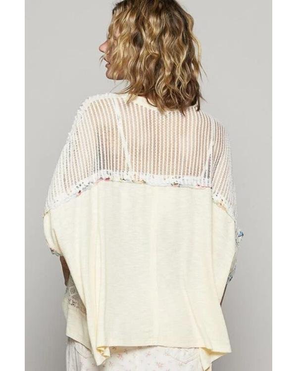 Baylen Out Loud S02 Baylen Dupree Yellow Floral Sweater