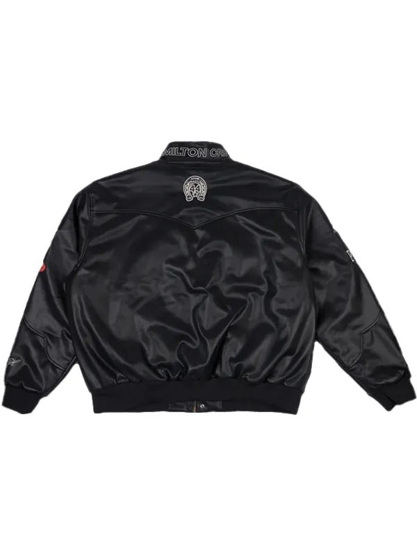 Lewis Hamilton Rodeo Black Moto Jacket