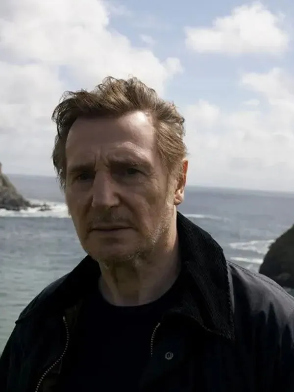 Liam Neeson In The Land Of Saints And Sinners Blue Jacket