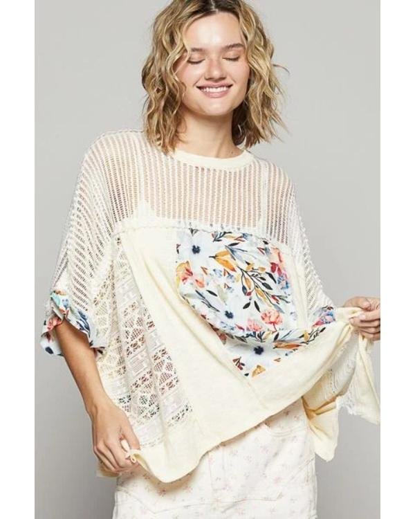 Baylen Out Loud S02 Baylen Dupree Yellow Floral Sweater