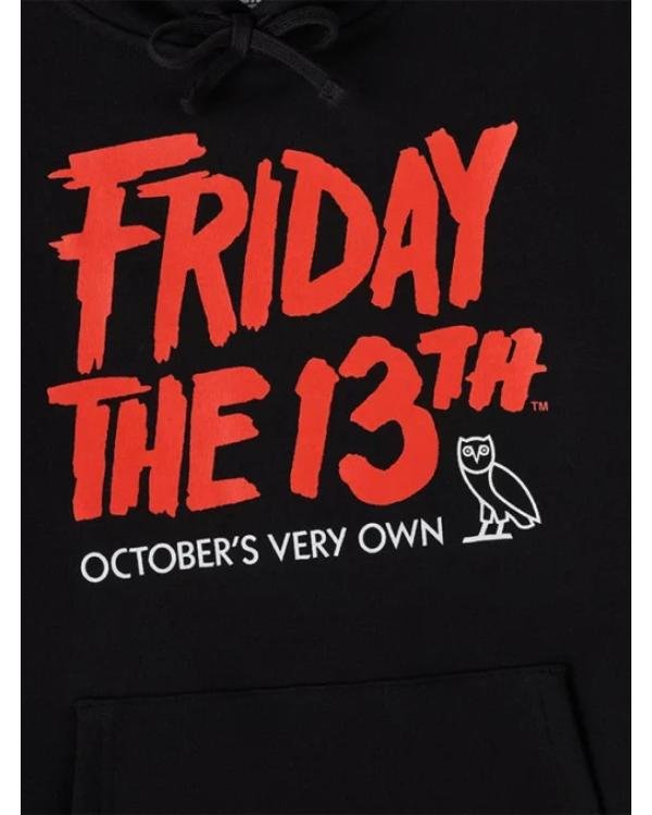 Friday The 13th Mask Black Hoodie