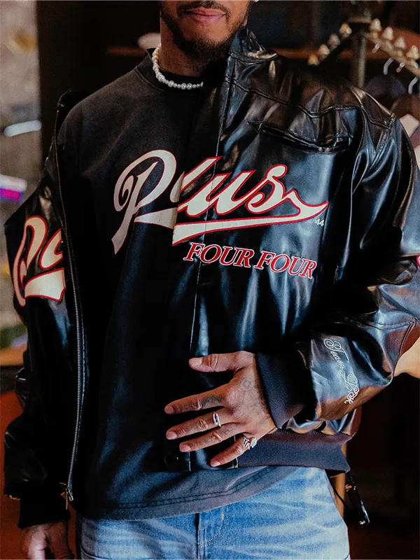 Lewis Hamilton Rodeo Black Moto Jacket