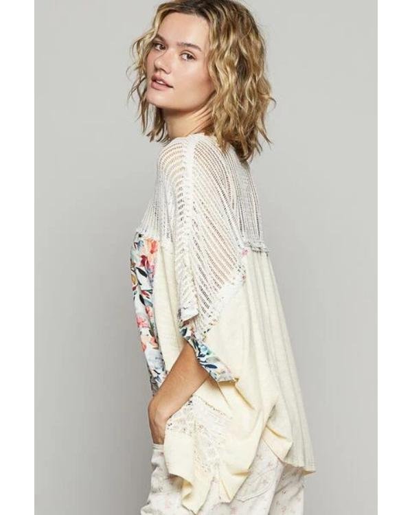 Baylen Out Loud S02 Baylen Dupree Yellow Floral Sweater