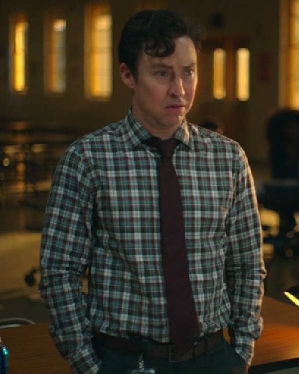 English Teacher S02 Brian Jordan Alvarez Check Shirt