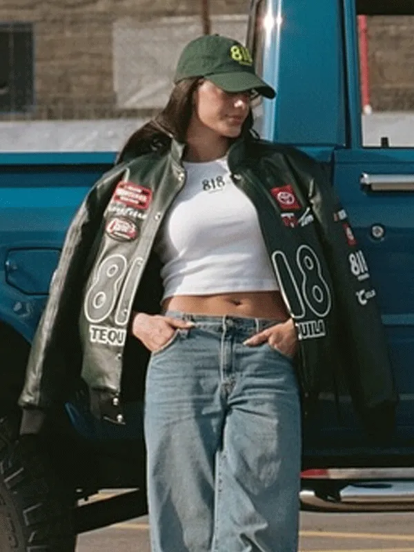 Toni Breidinger 818 Tequila Green Racing Jacket - Image 5