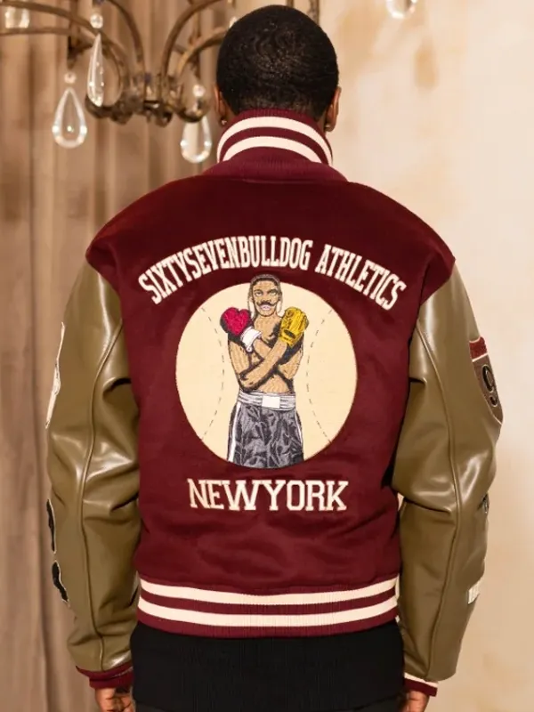 New York Winning Team Letterman Varsity Jacket