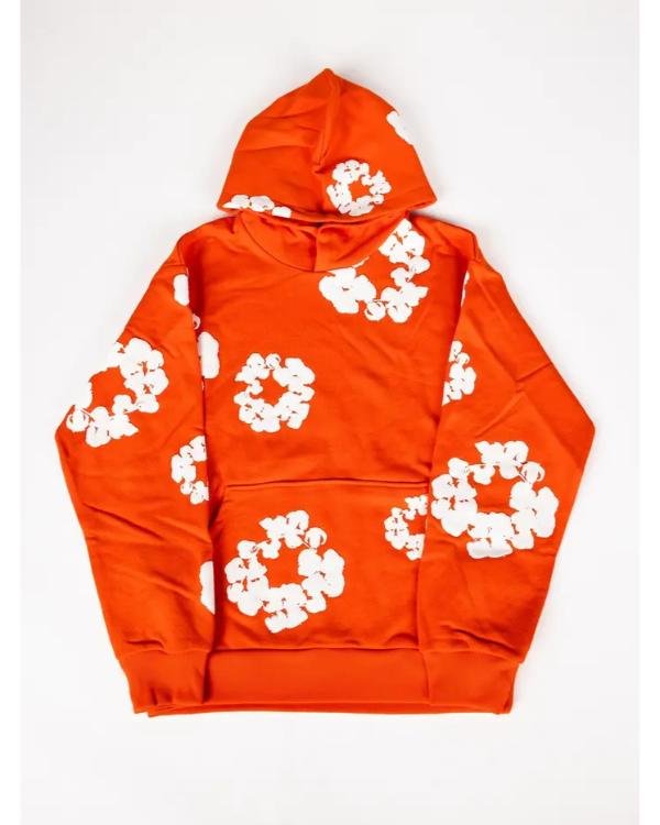 Love Is Blind S09 Kalybriah Haskin Orange Wreath Print Hoodie