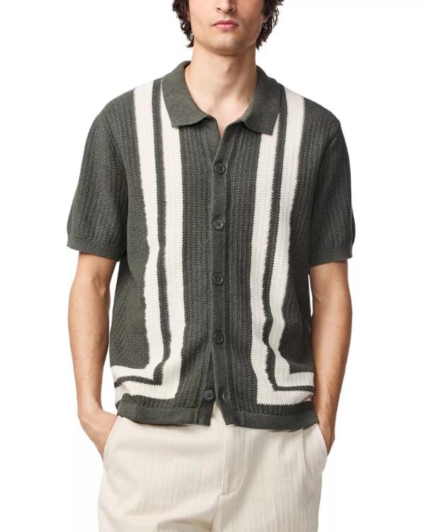 Elsbeth S03 Ben Levi Ross Grey Polo Top