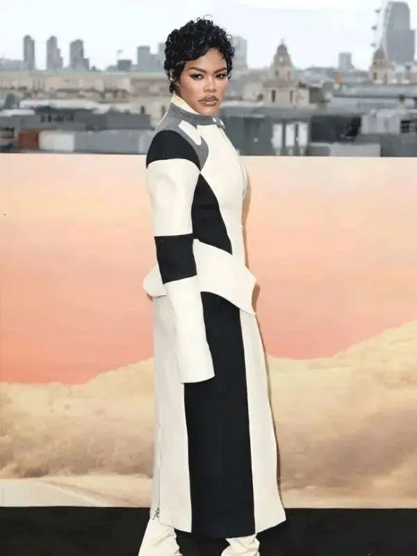 One Battle After Another Teyana Taylor Trench Coat