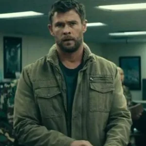 Chris Hemsworth 12 Strong Green Jacket
