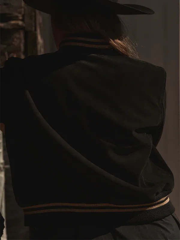 Rodeo Las Vegas Bandana Suede Bomber Jacket