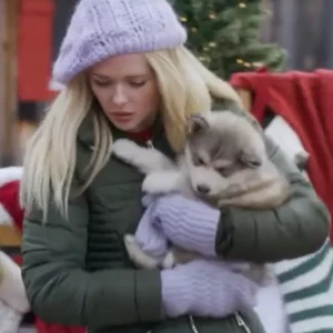 A Christmas Angel Match 2025 Mirabelle Puffer Jacket