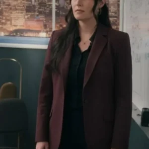 A Man On The Inside Lilah Richcreek Purple Blazer