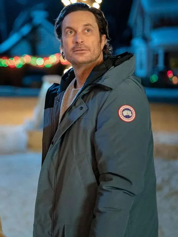 Oliver Hudson A Merry Little Ex-Mas Hooded Jacket