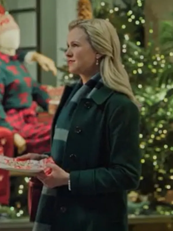 A Newport Christmas 2025 Ella Green Blend Coat