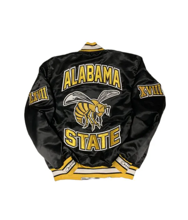 Alabama State University Satin Jacket