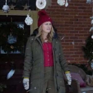 Alicia Silverstone A Merry Little Ex-Mas Green Jacket