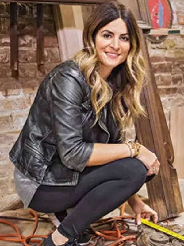 Alison Victoria Sin City Rehab Biker Leather Jacket