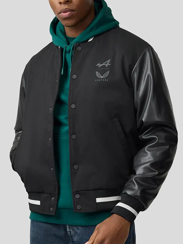 BWT Alpine Formula One Team Unisex Wool Varsity Jacket