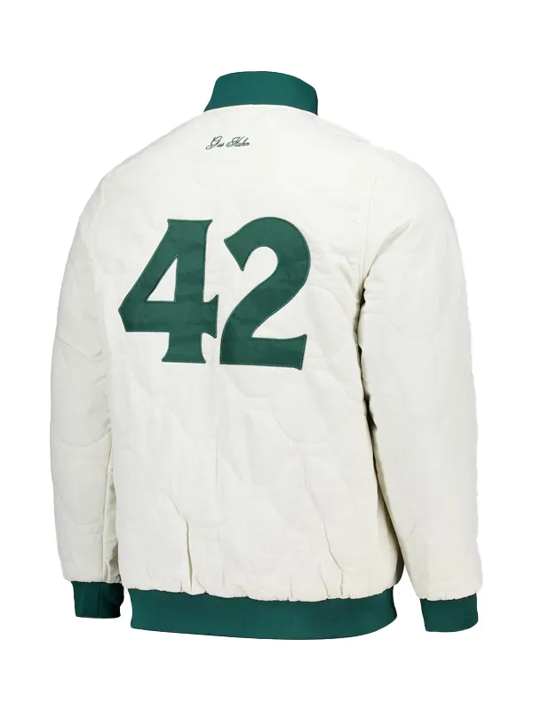 Chelsea Speedway Reversible Green Bomber Jacket