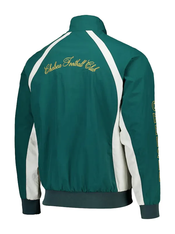 Chelsea Stamford Bridge Speedway Green Track Jacket