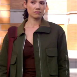 Violet Mikami Chicago Fire S14 Bomber Jacket