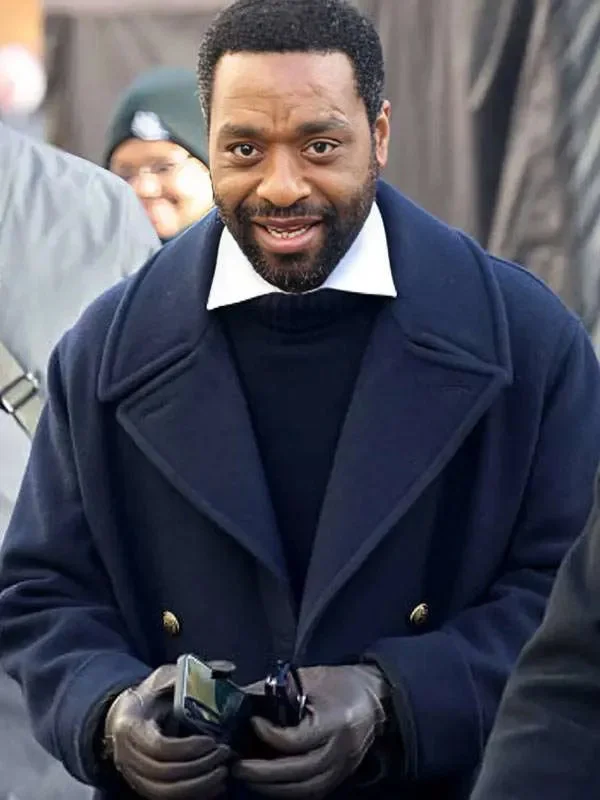 Bridget Jones Leicester Square Chiwetel Ejiofor Wool Coat
