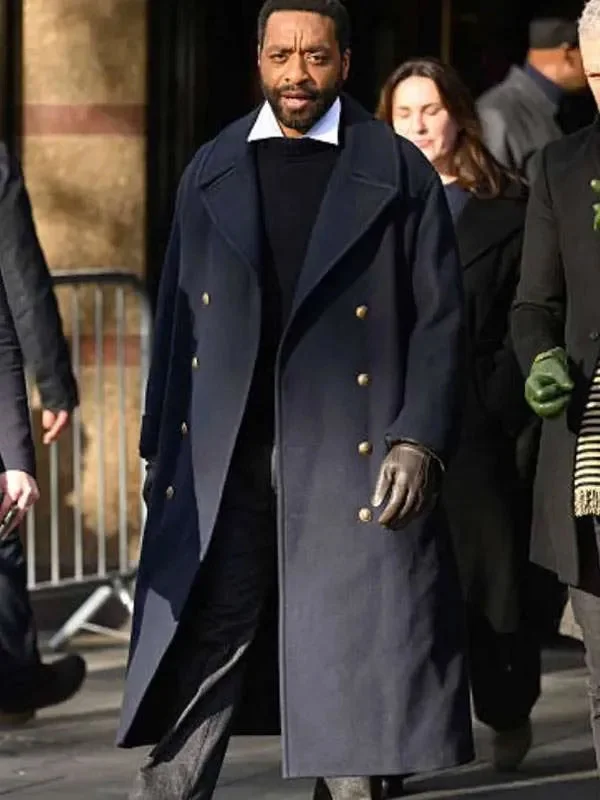 Bridget Jones Leicester Square Chiwetel Ejiofor Wool Coat