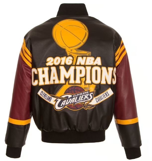 Cleveland Cavaliers Championship Leather Jacket