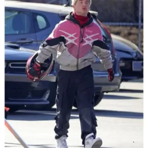 Crime 101 Barry Keoghan Biker Track Jacket