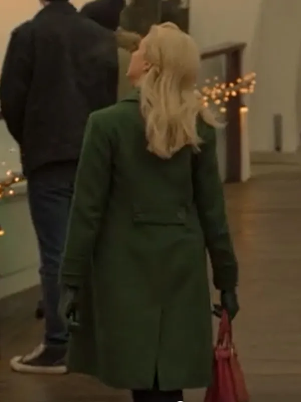 A Newport Christmas 2025 Ella Green Blend Coat