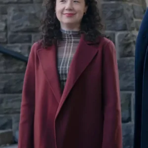 Elsbeth S03 Sarah Steele Wool Coat