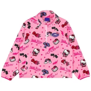 F1A x Hello Kitty Women Polar Fleece Jacket