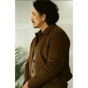 Gabriel Luna The Astronaut Suede Leather Jacket
