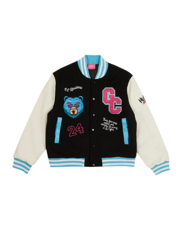 Gag City Black Varsity Jacket
