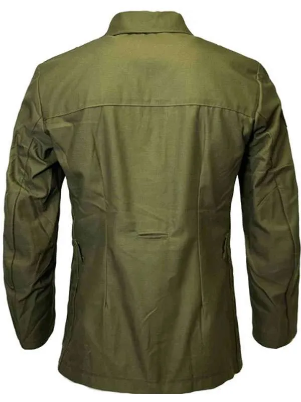 Mens Army Green Jacket