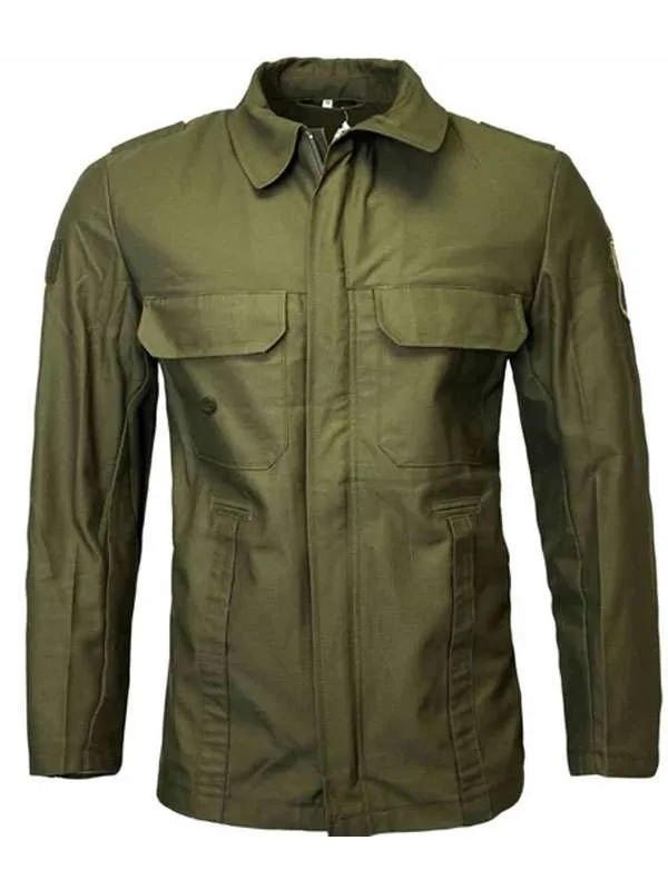 Mens Army Green Jacket