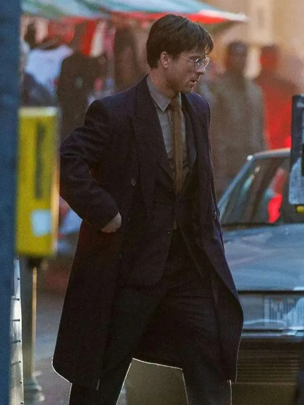 Glen Powell The Running Man Trench Coat