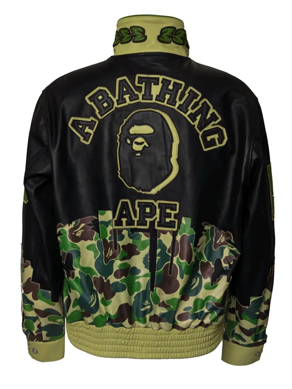 Jeff Hamilton Camo Leather Jacket