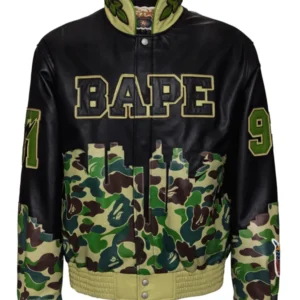 Jeff Hamilton Camo Leather Jacket