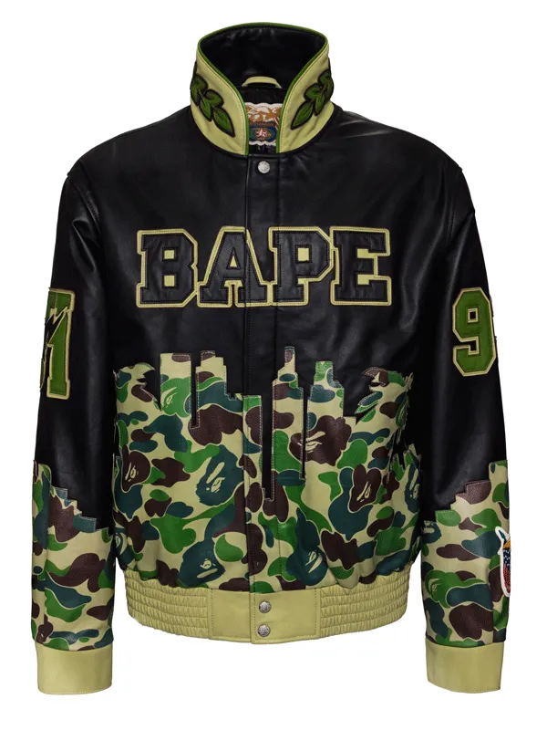Jeff Hamilton Camo Leather Jacket