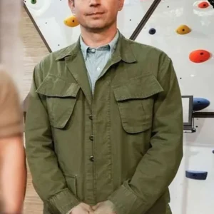 John Solomon On Brand With Jimmy Fallon Green Jacket