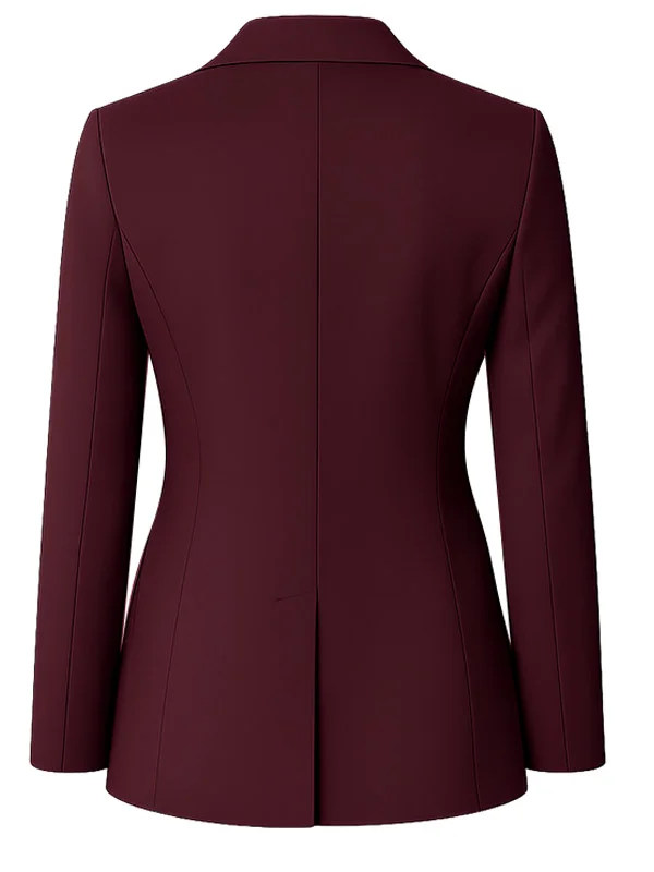 A Man On The Inside Lilah Richcreek Purple Blazer