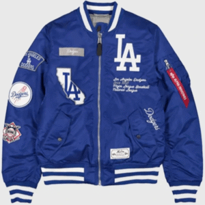 Los Angeles Dodgers Alpha Industries Bomber Jacket