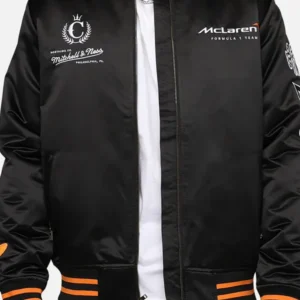 McLaren F1 Team Las Vegas Black Bomber Jacket